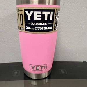 Yeti Power Pink Rambler 20 oz Tumbler